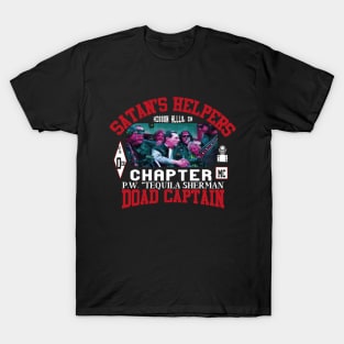 Pee Wee and the Satan's Helpers Road T-Shirt